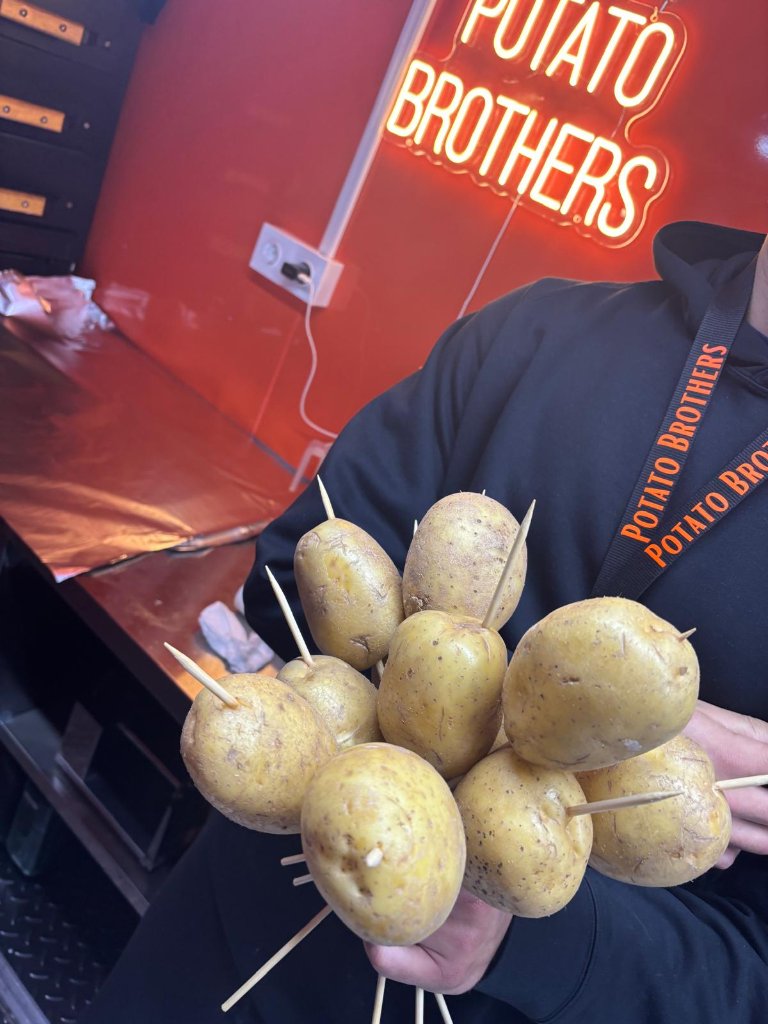 Potato Brothers Neon Sign