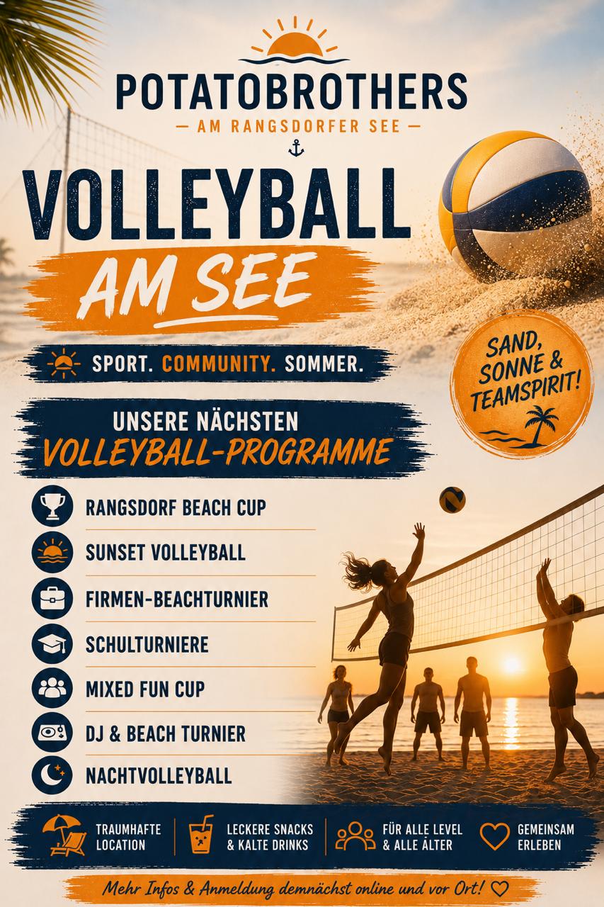 Volleyball am See