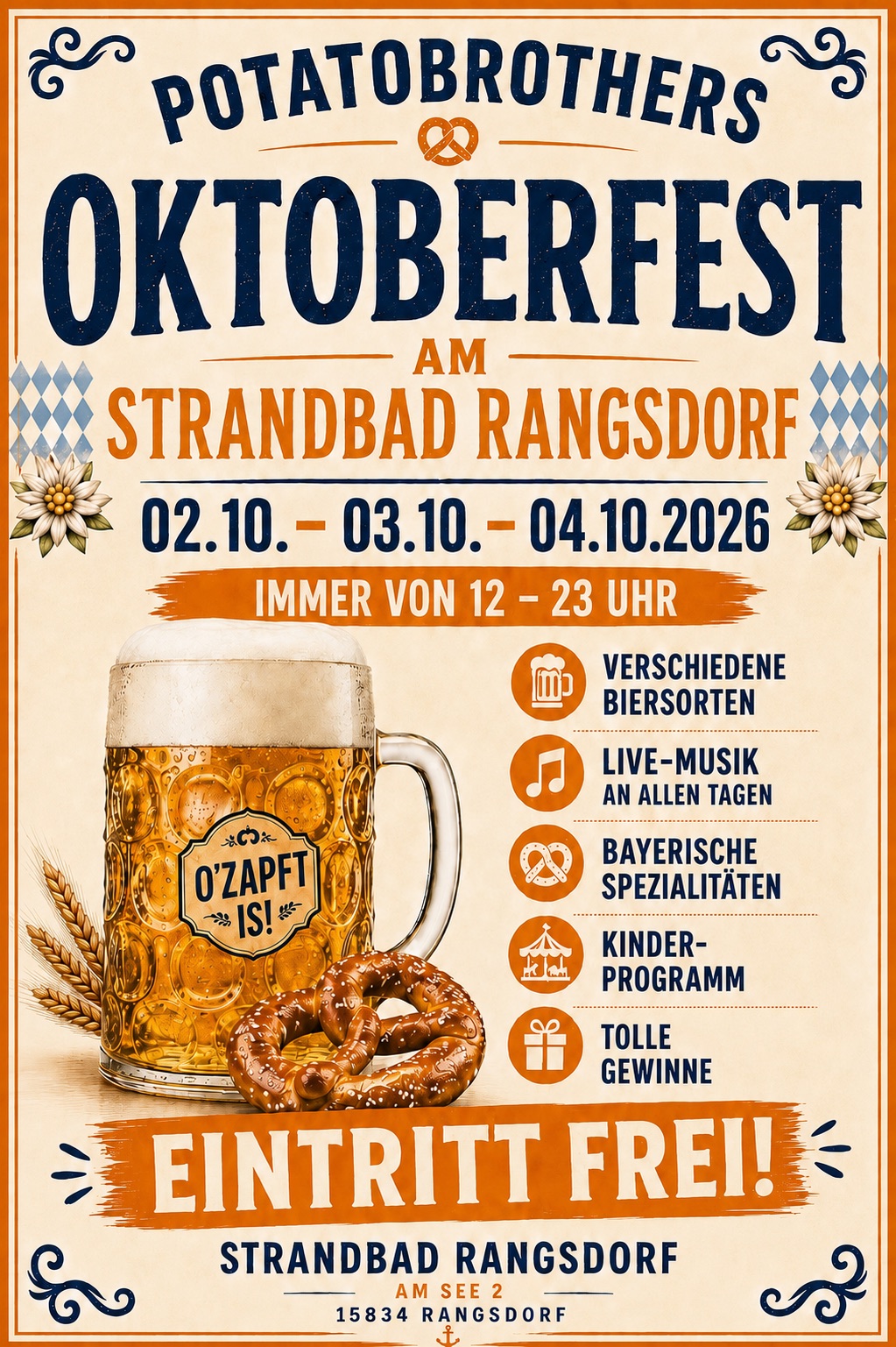 Oktoberfest am Strandbad Rangsdorf