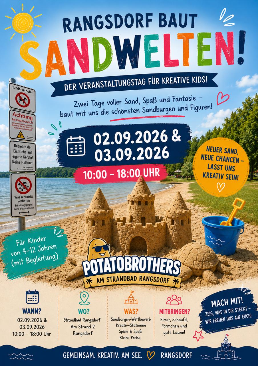 Rangsdorf baut Sandwelten
